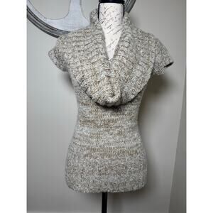 Rue 21 Women's Cowl Mock Neck Knit Sweater Size S